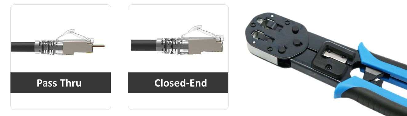 Aplikasi Alat Crimping Rj45
